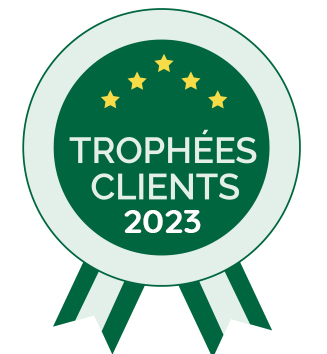 Trophée client 2023 Gîte de France